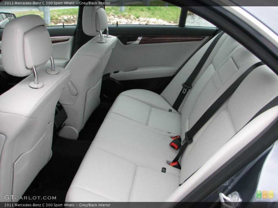 Grey/Black Interior Photo for the 2011 Mercedes-Benz C 300 Sport 4Matic #48622550