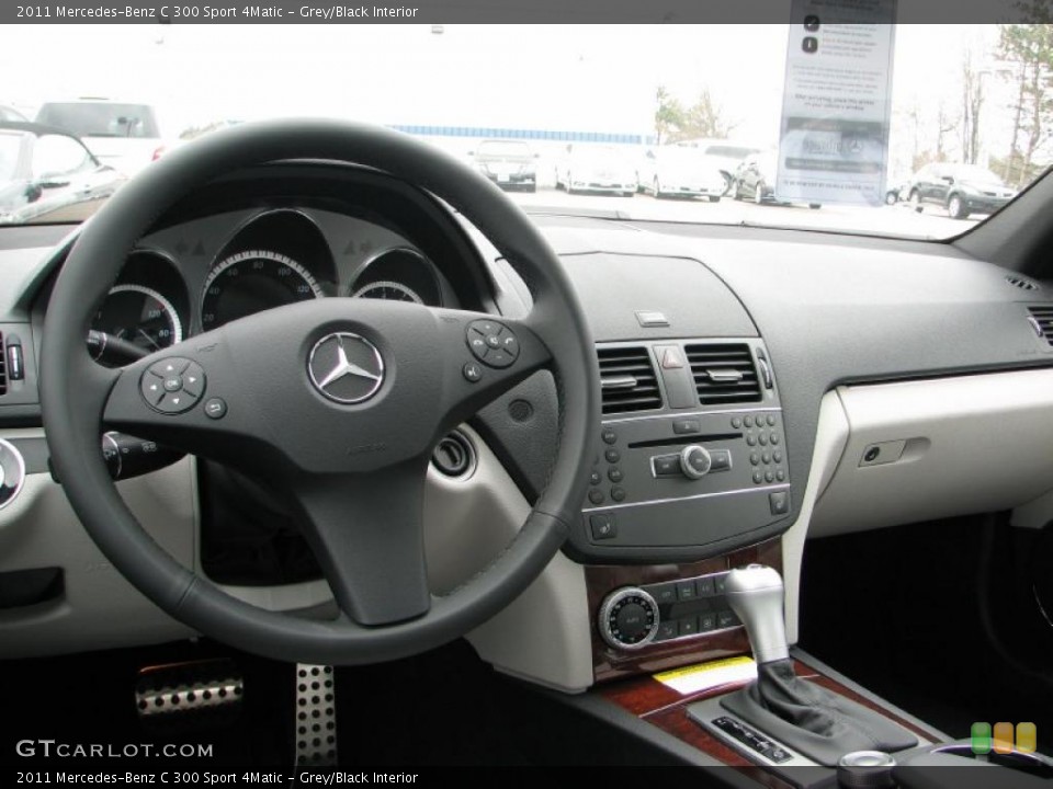 Grey/Black Interior Dashboard for the 2011 Mercedes-Benz C 300 Sport 4Matic #48622565
