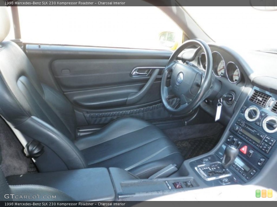 Charcoal Interior Photo for the 1998 Mercedes-Benz SLK 230 Kompressor Roadster #48624069