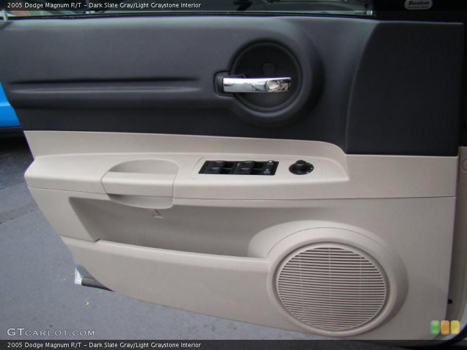 Dark Slate Gray/Light Graystone Interior Door Panel for the 2005 Dodge Magnum R/T #48625690