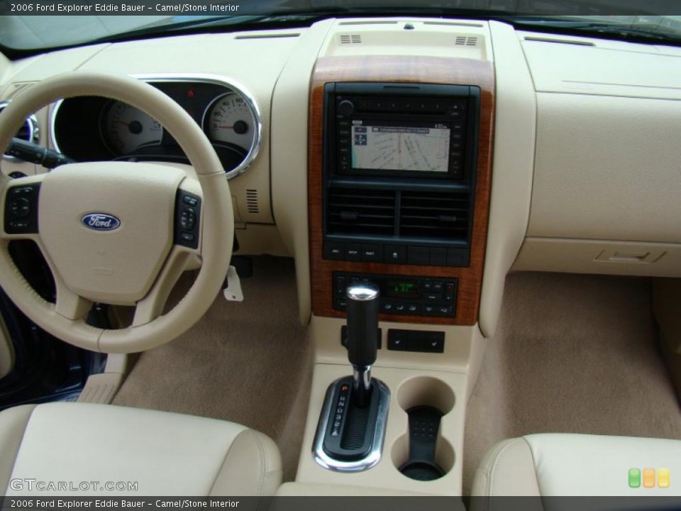 Camel/Stone Interior Dashboard for the 2006 Ford Explorer Eddie Bauer #48626286