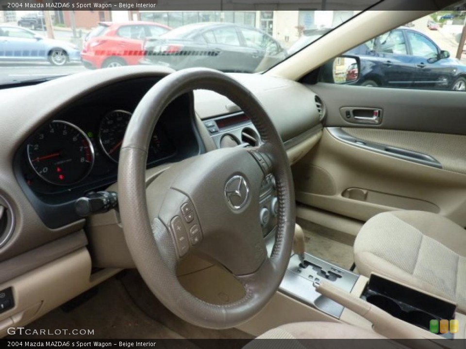 Beige Interior Photo for the 2004 Mazda MAZDA6 s Sport Wagon #48626734