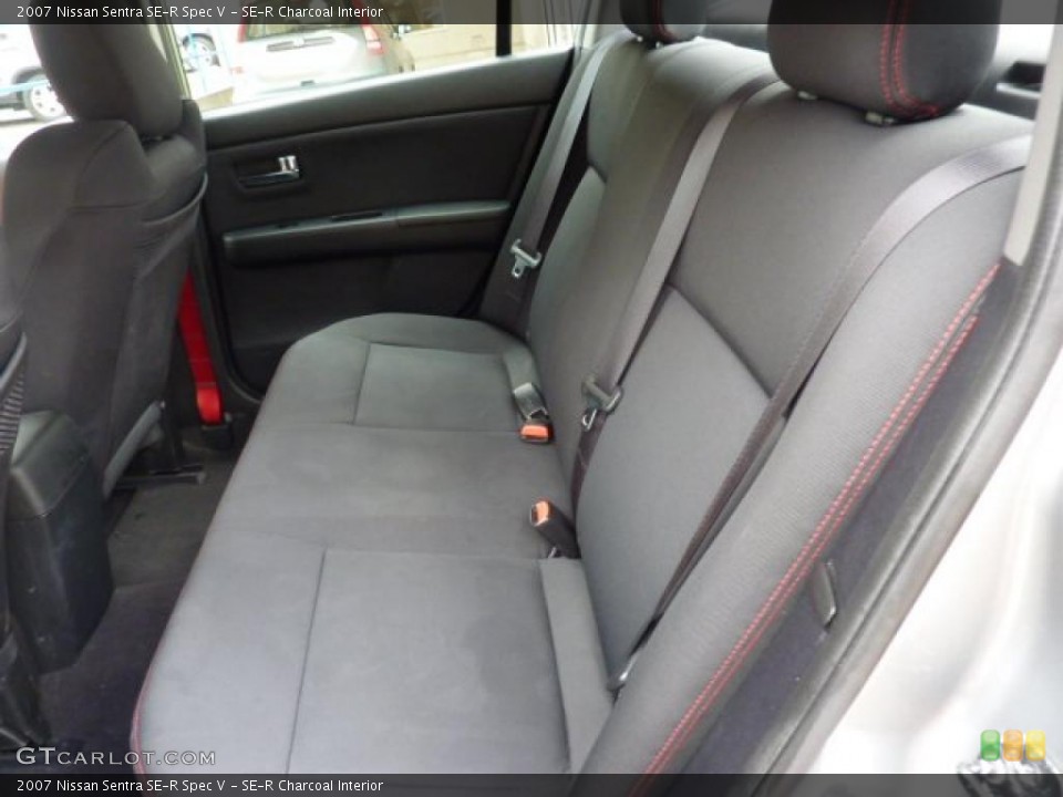 SE-R Charcoal Interior Photo for the 2007 Nissan Sentra SE-R Spec V #48627456