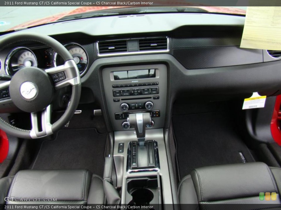 CS Charcoal Black/Carbon Interior Dashboard for the 2011 Ford Mustang GT/CS California Special Coupe #48627503