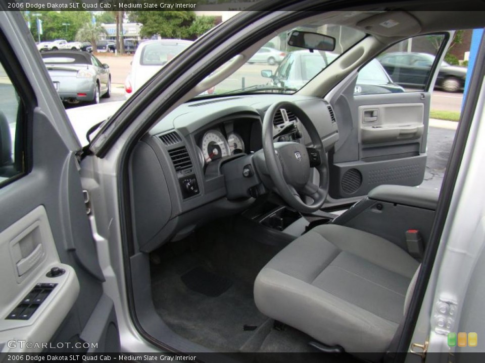Medium Slate Gray Interior Photo for the 2006 Dodge Dakota SLT Quad Cab #48627964