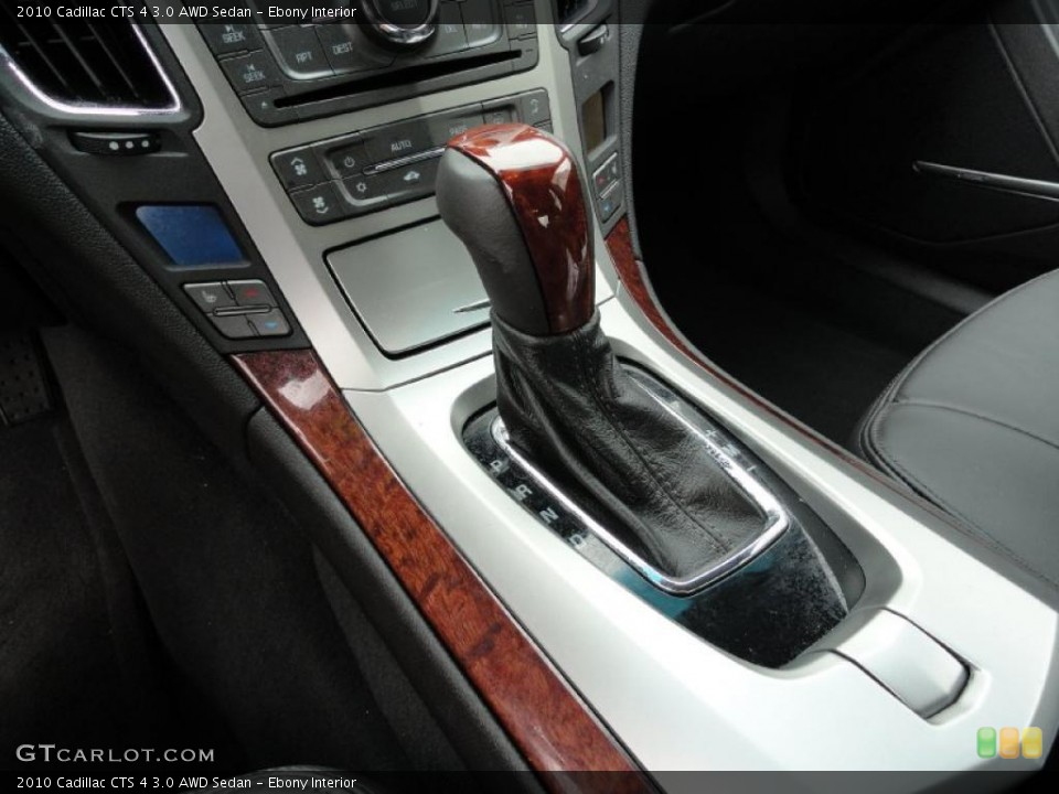 Ebony Interior Transmission for the 2010 Cadillac CTS 4 3.0 AWD Sedan #48629731