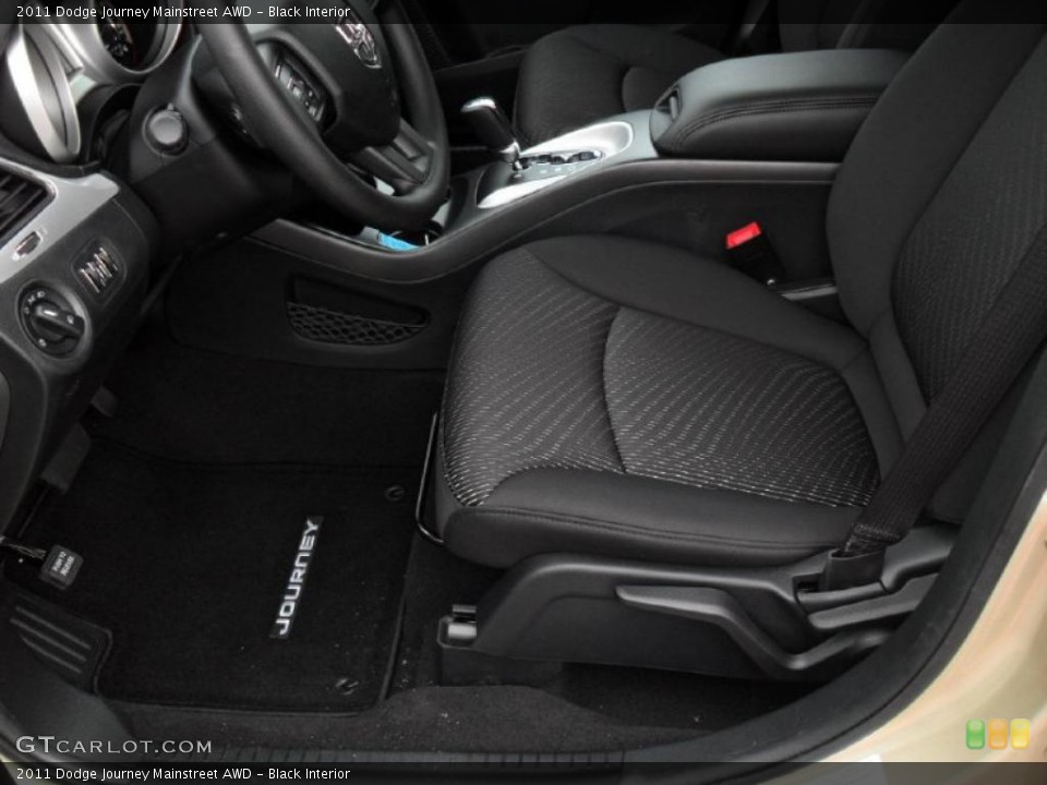 Black Interior Photo for the 2011 Dodge Journey Mainstreet AWD #48630307