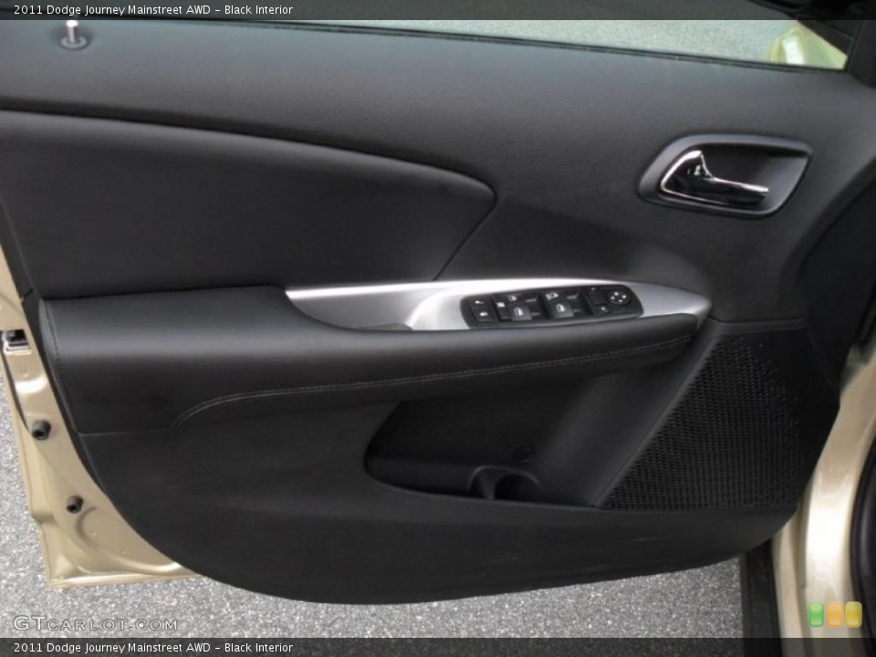 Black Interior Door Panel for the 2011 Dodge Journey Mainstreet AWD #48630322