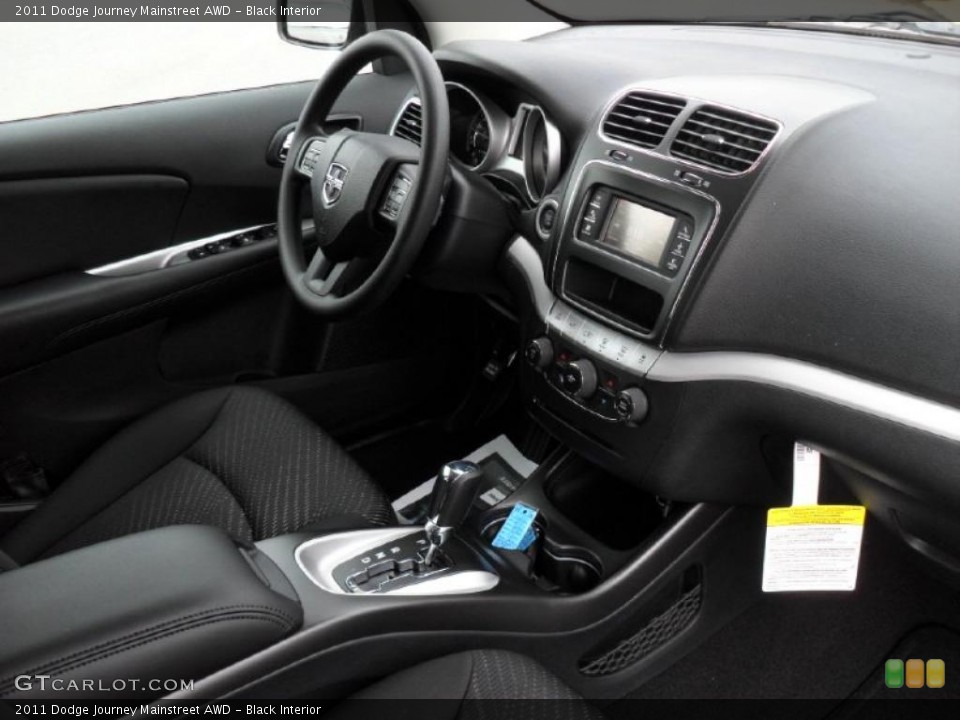 Black Interior Dashboard for the 2011 Dodge Journey Mainstreet AWD #48630496