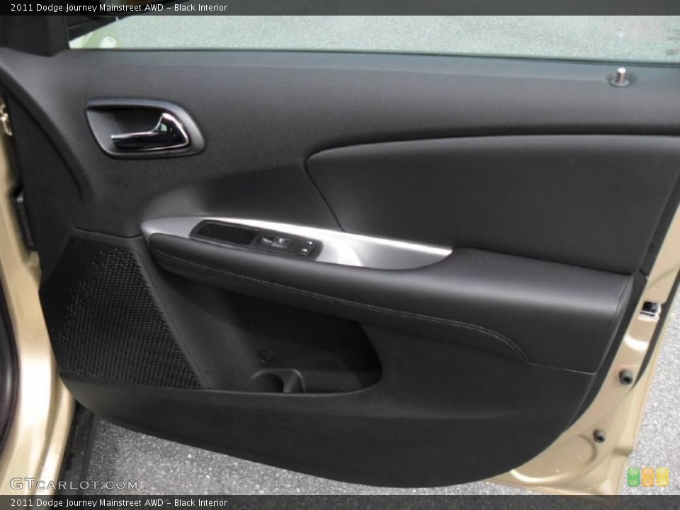 Black Interior Door Panel for the 2011 Dodge Journey Mainstreet AWD #48630507