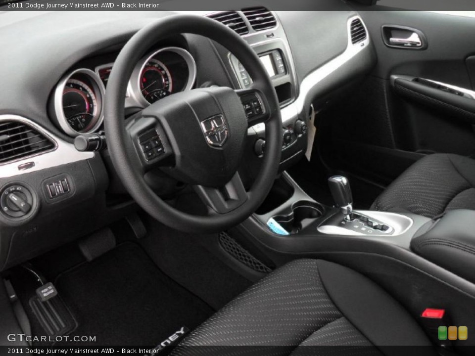 Black Interior Prime Interior for the 2011 Dodge Journey Mainstreet AWD #48630541