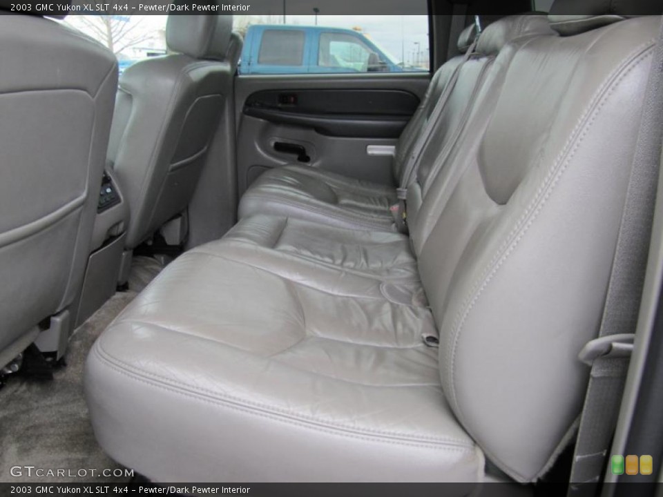 Pewter/Dark Pewter Interior Photo for the 2003 GMC Yukon XL SLT 4x4 #48631471