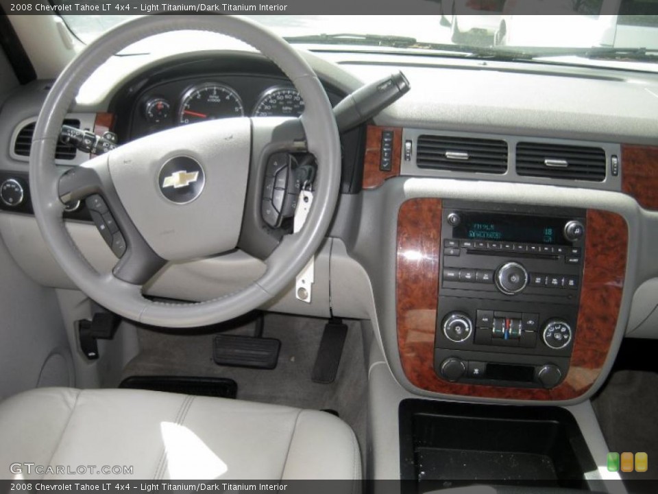 Light Titanium/Dark Titanium Interior Dashboard for the 2008 Chevrolet Tahoe LT 4x4 #48635290