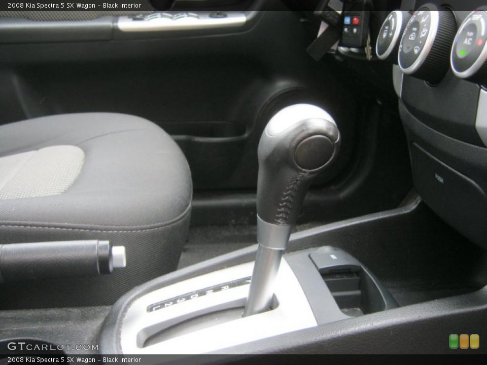 Black Interior Transmission for the 2008 Kia Spectra 5 SX Wagon #48636486