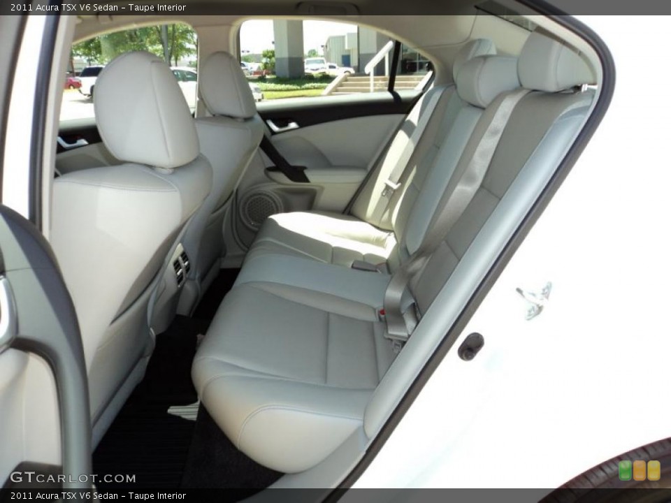 Taupe Interior Photo for the 2011 Acura TSX V6 Sedan #48639432