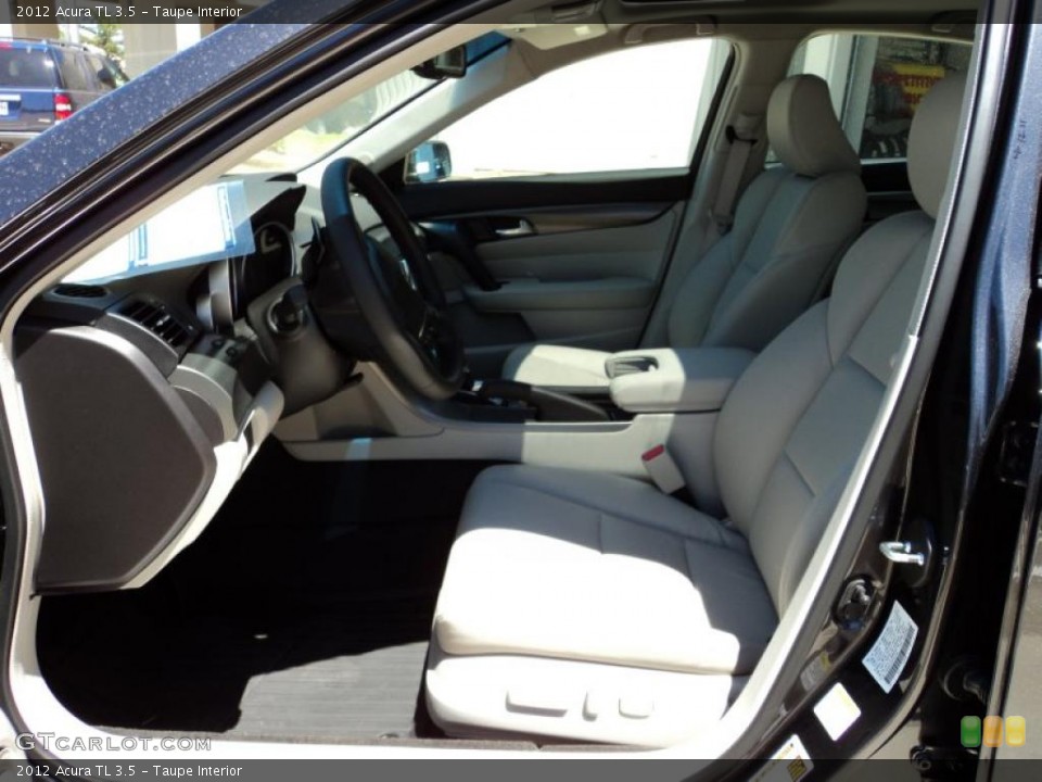 Taupe Interior Photo for the 2012 Acura TL 3.5 #48639531