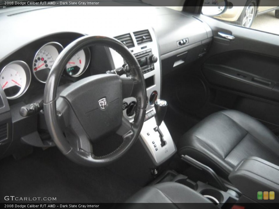 Dark Slate Gray Interior Prime Interior for the 2008 Dodge Caliber R/T AWD #48640713
