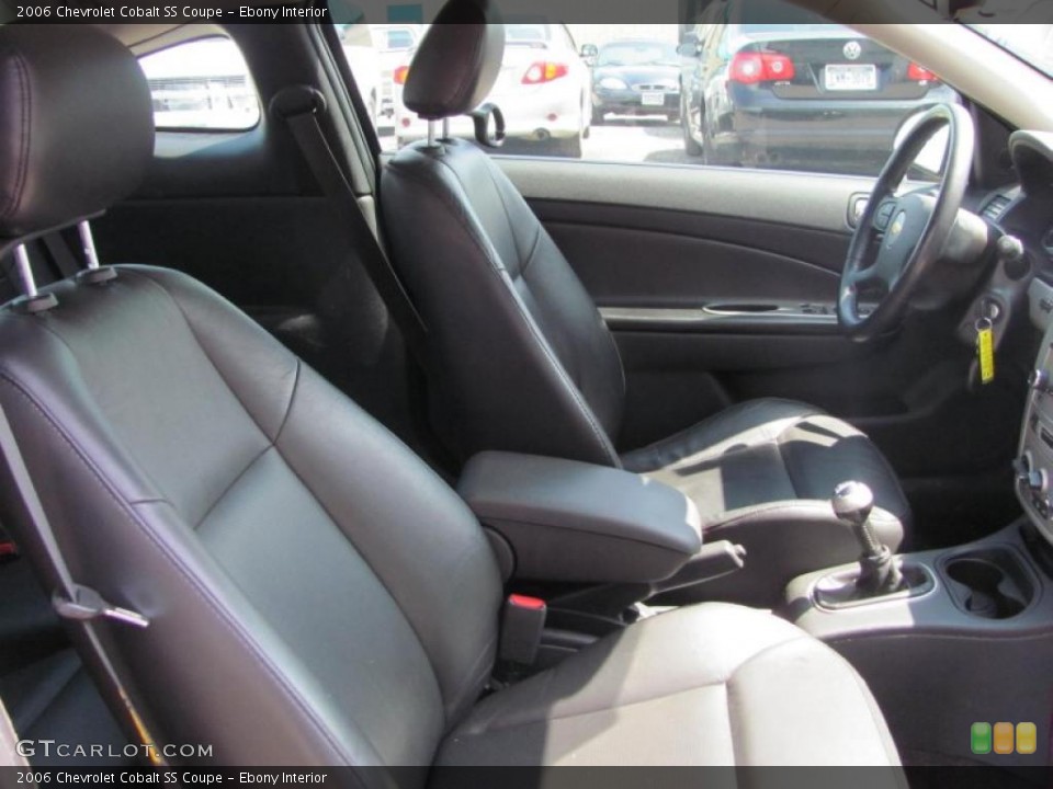 Ebony Interior Photo for the 2006 Chevrolet Cobalt SS Coupe #48641130
