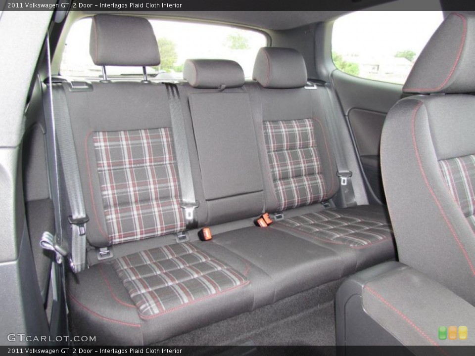 Interlagos Plaid Cloth Interior Photo for the 2011 Volkswagen GTI 2 Door #48642030