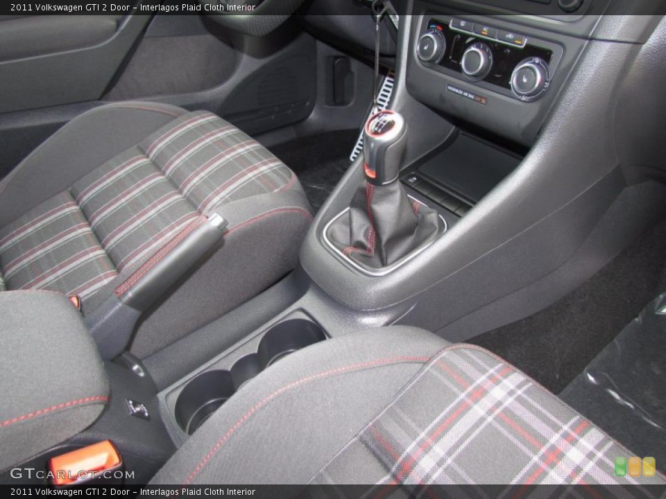 Interlagos Plaid Cloth Interior Transmission for the 2011 Volkswagen GTI 2 Door #48642057