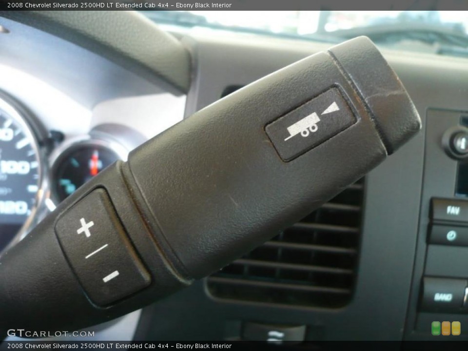 Ebony Black Interior Transmission for the 2008 Chevrolet Silverado 2500HD LT Extended Cab 4x4 #48642255