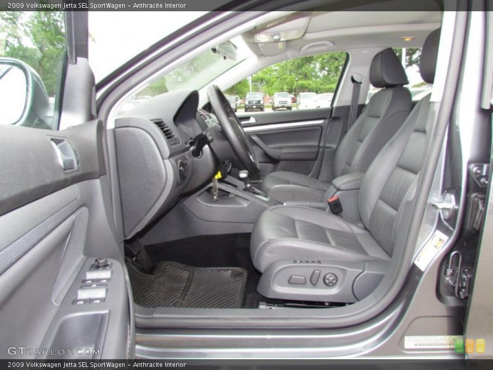 Anthracite Interior Photo for the 2009 Volkswagen Jetta SEL SportWagen #48642784