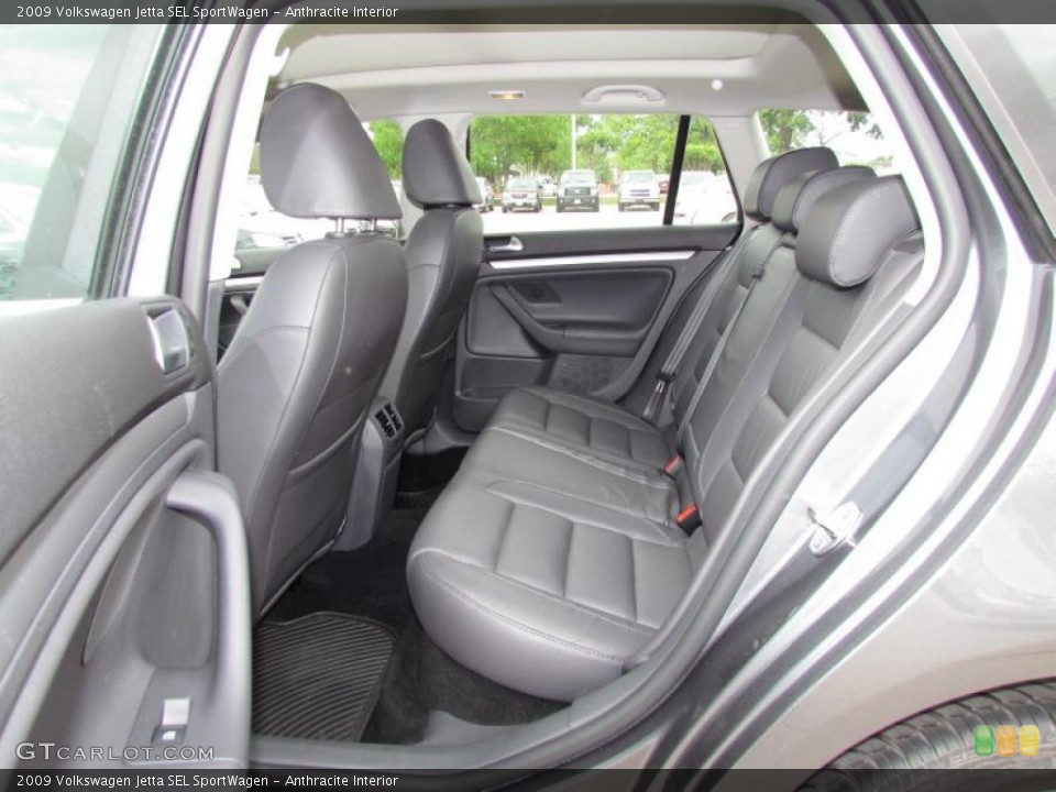 Anthracite Interior Photo for the 2009 Volkswagen Jetta SEL SportWagen #48642829