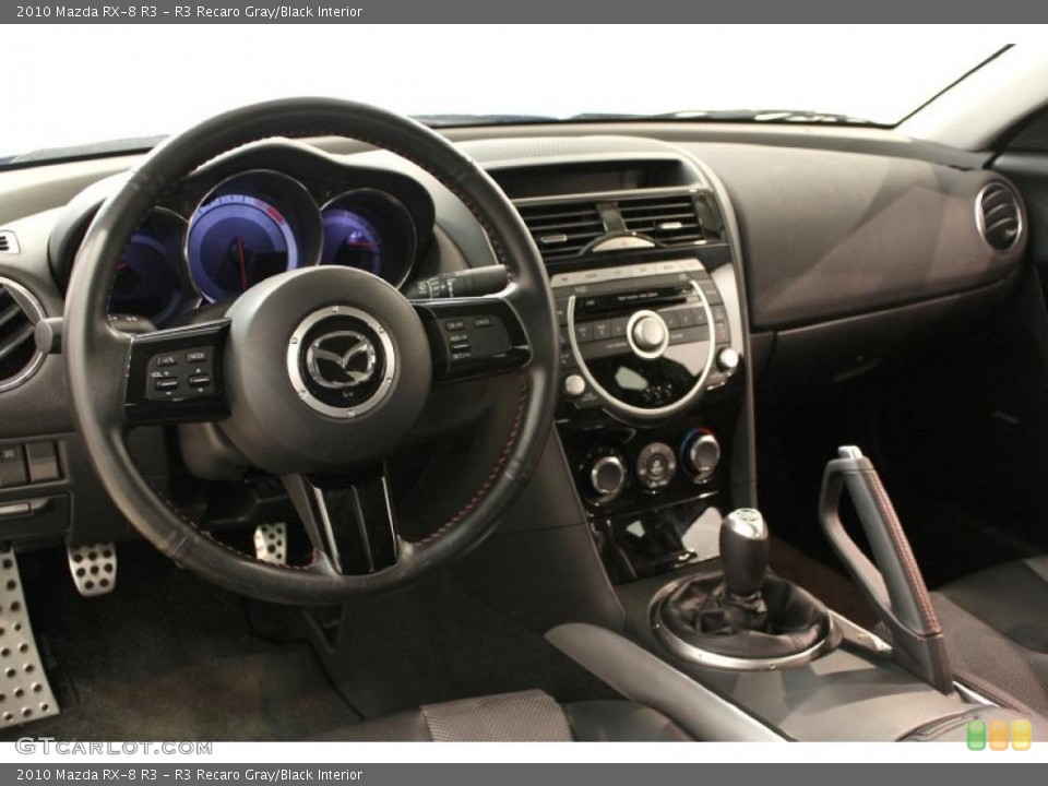 R3 Recaro Gray/Black Interior Photo for the 2010 Mazda RX-8 R3 #48642850
