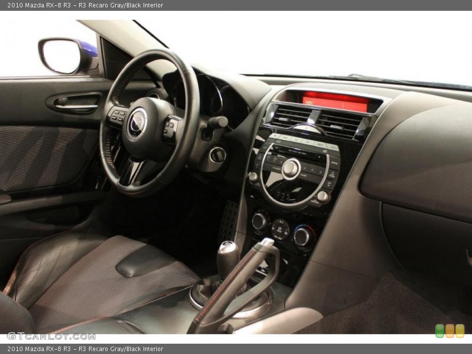 R3 Recaro Gray/Black Interior Photo for the 2010 Mazda RX-8 R3 #48642910