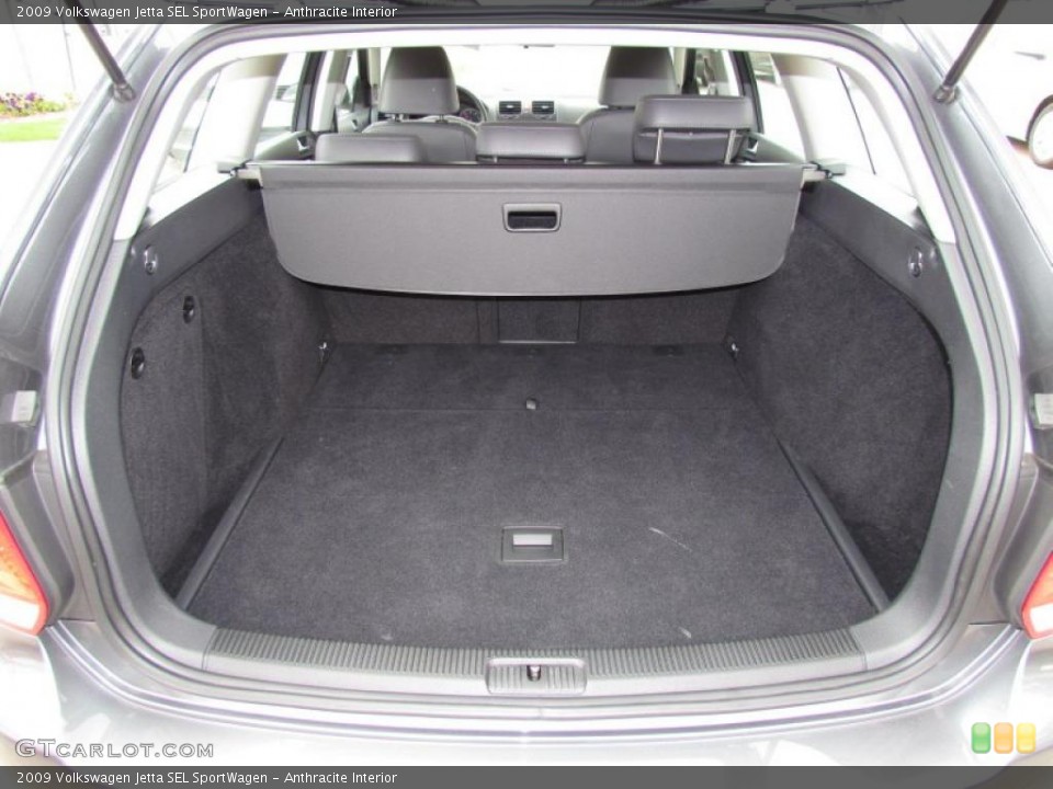 Anthracite Interior Trunk for the 2009 Volkswagen Jetta SEL SportWagen #48642928