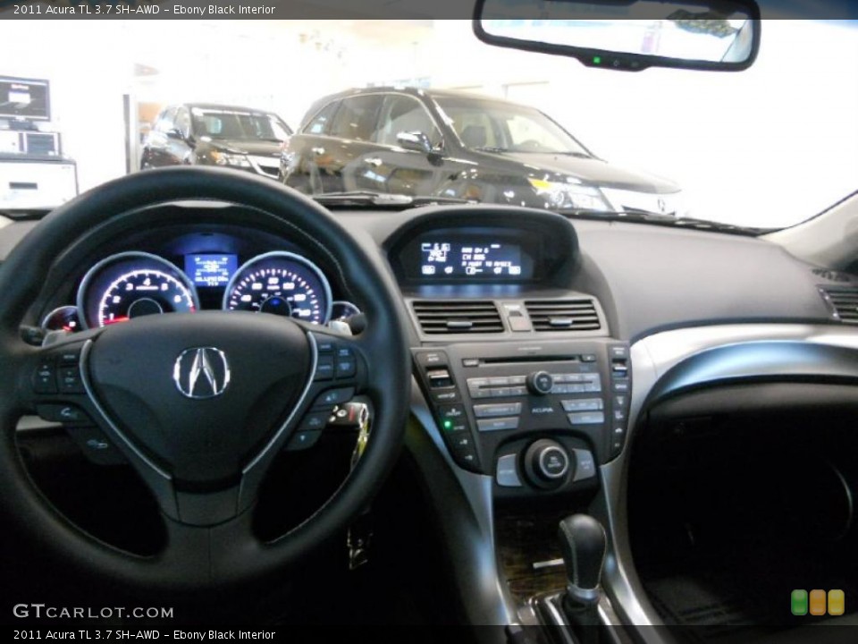 Ebony Black Interior Dashboard for the 2011 Acura TL 3.7 SH-AWD #48643735