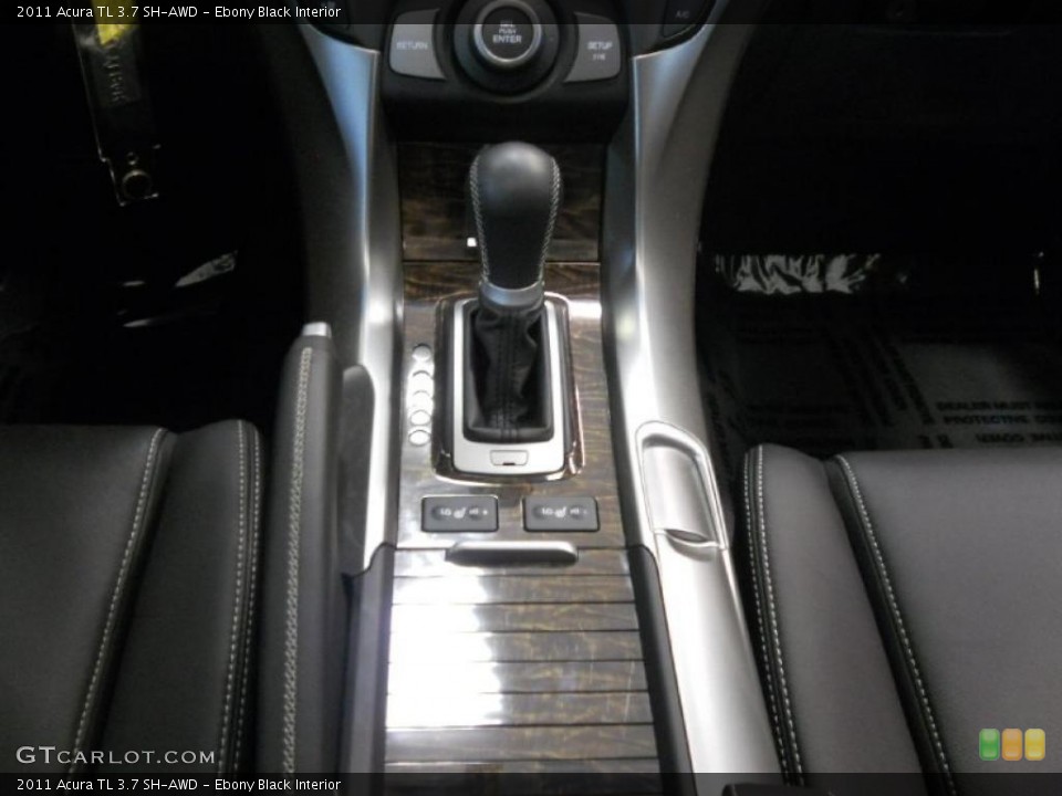 Ebony Black Interior Transmission for the 2011 Acura TL 3.7 SH-AWD #48643771
