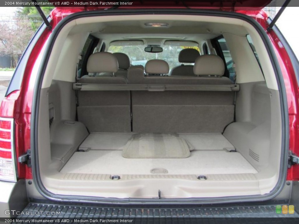 Medium Dark Parchment Interior Trunk for the 2004 Mercury Mountaineer V8 AWD #48644059