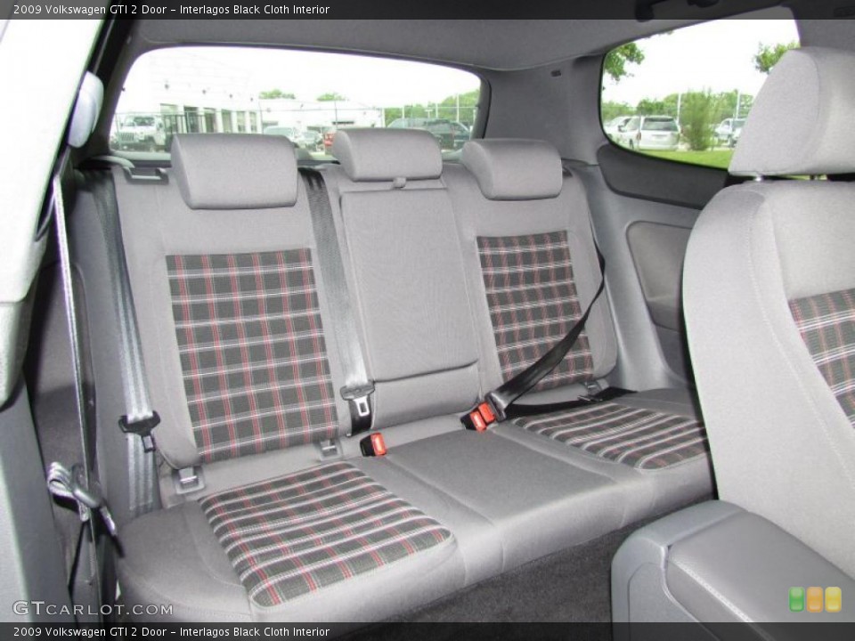 Interlagos Black Cloth Interior Photo for the 2009 Volkswagen GTI 2 Door #48644161