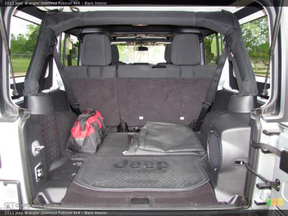 Black Interior Trunk for the 2011 Jeep Wrangler Unlimited Rubicon 4x4 #48644888