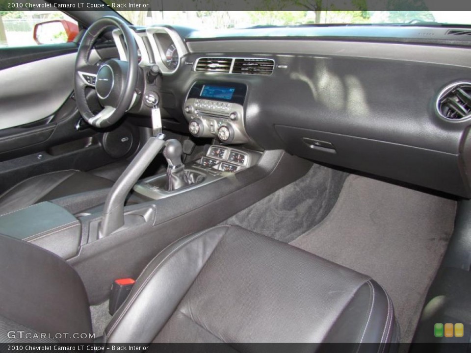 Black Interior Dashboard for the 2010 Chevrolet Camaro LT Coupe #48645775