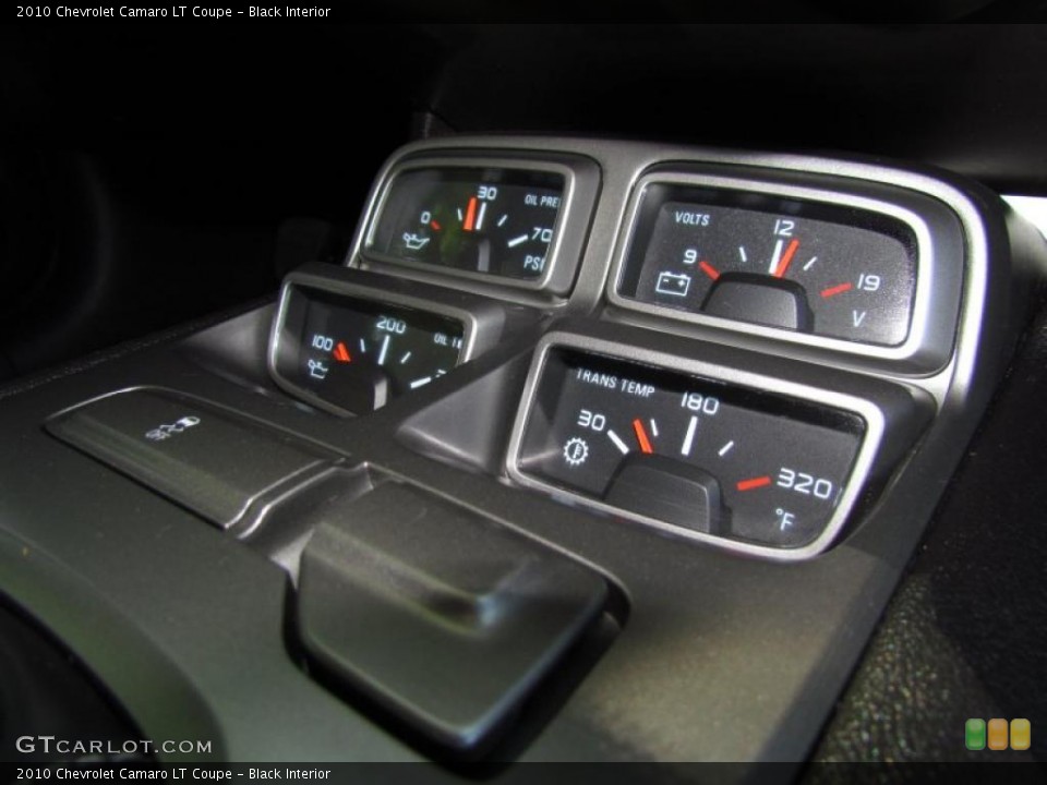Black Interior Gauges for the 2010 Chevrolet Camaro LT Coupe #48645817