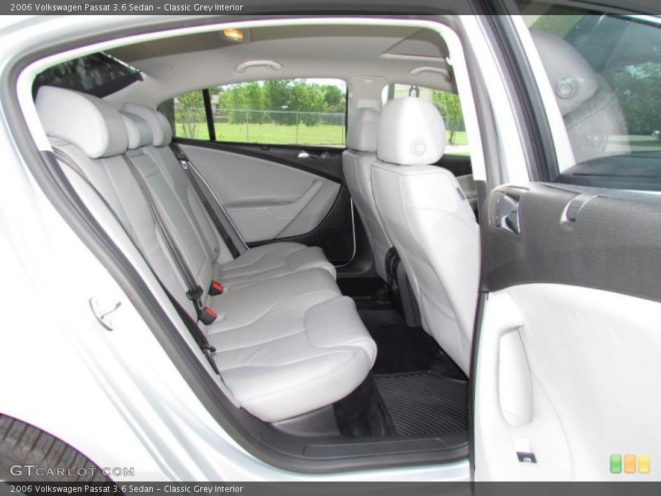 Classic Grey Interior Photo for the 2006 Volkswagen Passat 3.6 Sedan #48647683