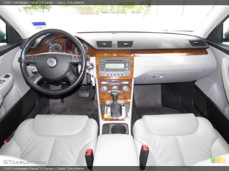 Classic Grey Interior Dashboard for the 2006 Volkswagen Passat 3.6 Sedan #48647743