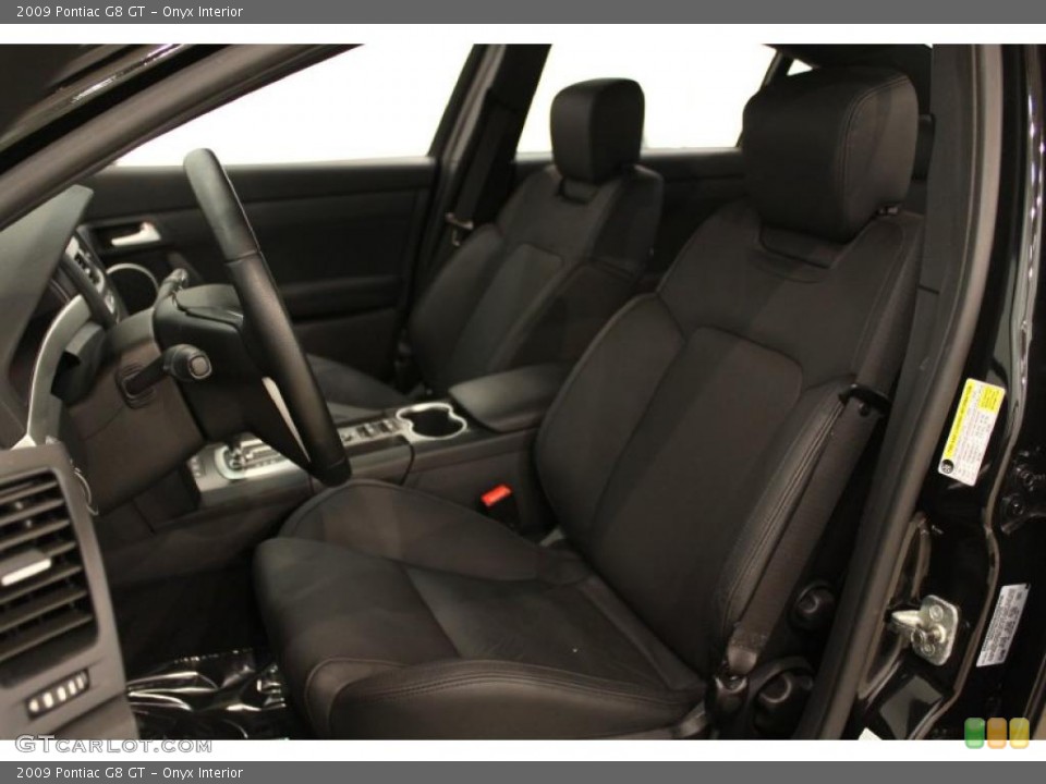 Onyx Interior Photo for the 2009 Pontiac G8 GT #48649513