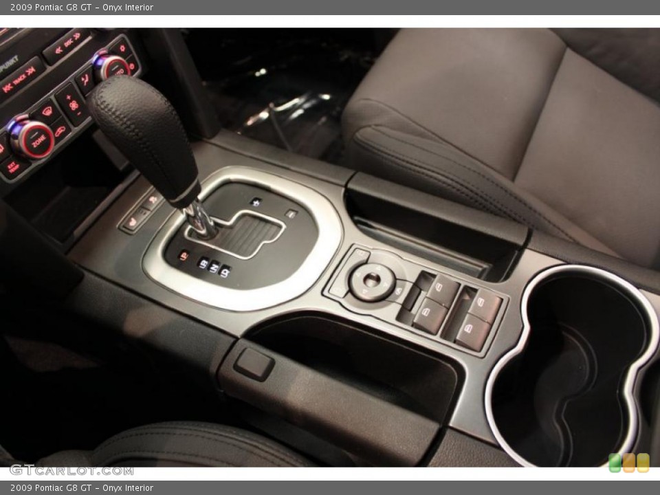 Onyx Interior Transmission for the 2009 Pontiac G8 GT #48649570