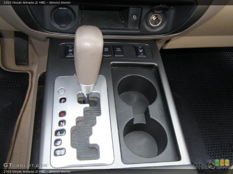 Almond Interior Transmission for the 2009 Nissan Armada LE 4WD #48649732