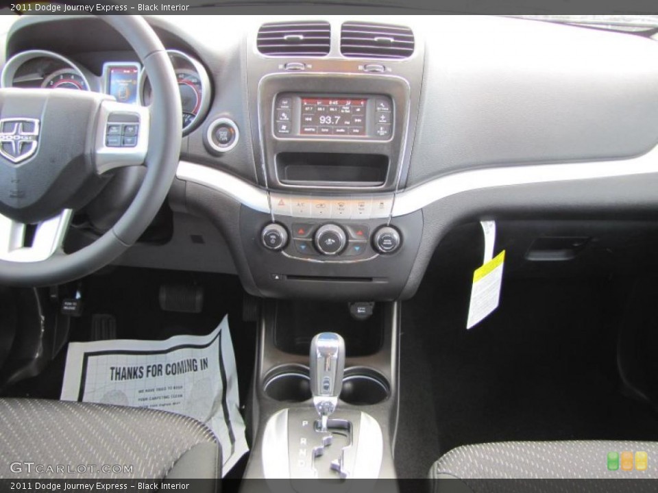 Black Interior Dashboard for the 2011 Dodge Journey Express #48649831