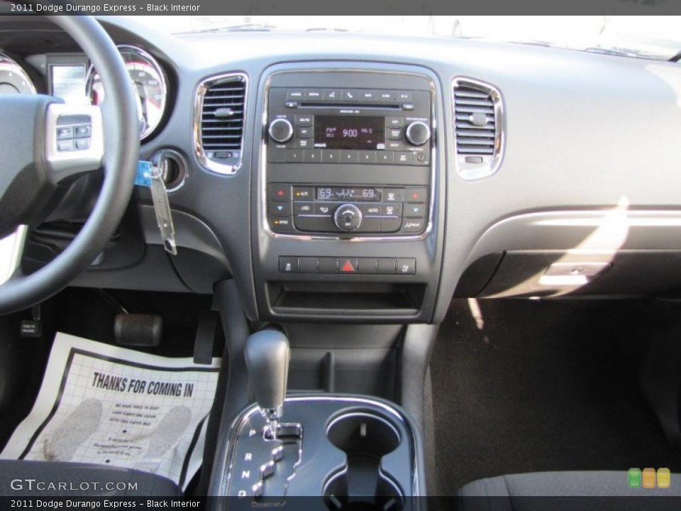 Black Interior Dashboard for the 2011 Dodge Durango Express #48650464