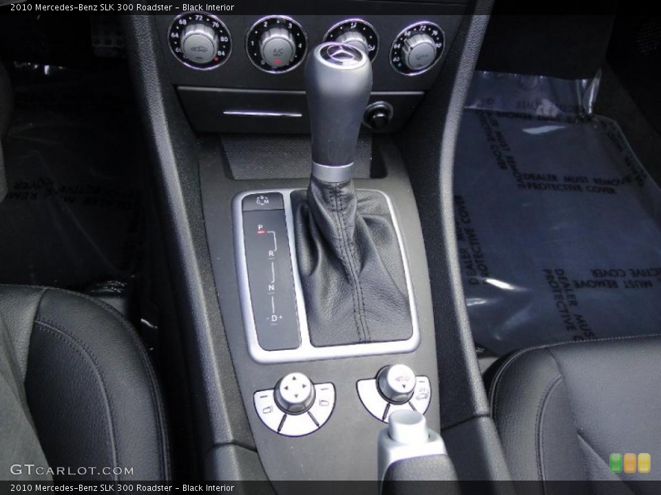Black Interior Transmission for the 2010 Mercedes-Benz SLK 300 Roadster #48650662