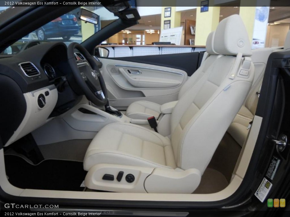 Cornsilk Beige Interior Photo for the 2012 Volkswagen Eos Komfort #48651901