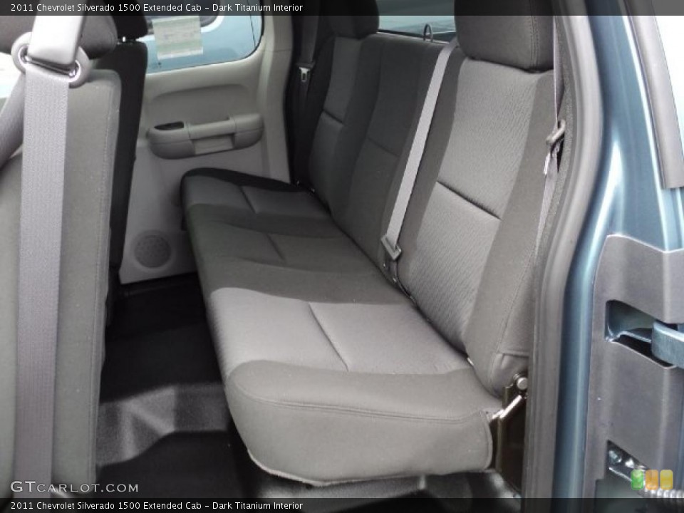 Dark Titanium Interior Photo for the 2011 Chevrolet Silverado 1500 Extended Cab #48652432