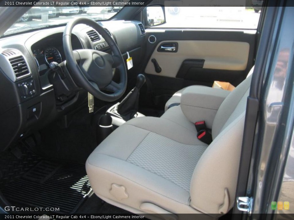Ebony/Light Cashmere Interior Photo for the 2011 Chevrolet Colorado LT Regular Cab 4x4 #48652450