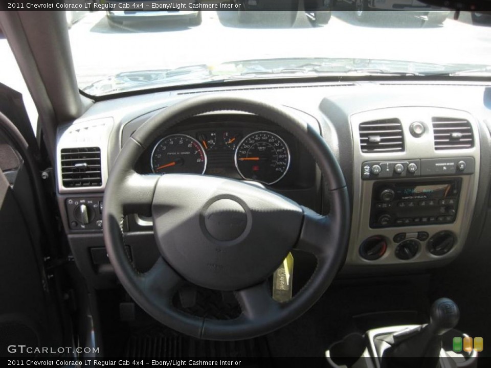 Ebony/Light Cashmere Interior Dashboard for the 2011 Chevrolet Colorado LT Regular Cab 4x4 #48652486