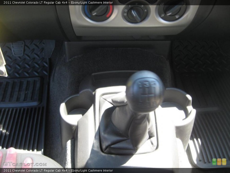 Ebony/Light Cashmere Interior Transmission for the 2011 Chevrolet Colorado LT Regular Cab 4x4 #48652512